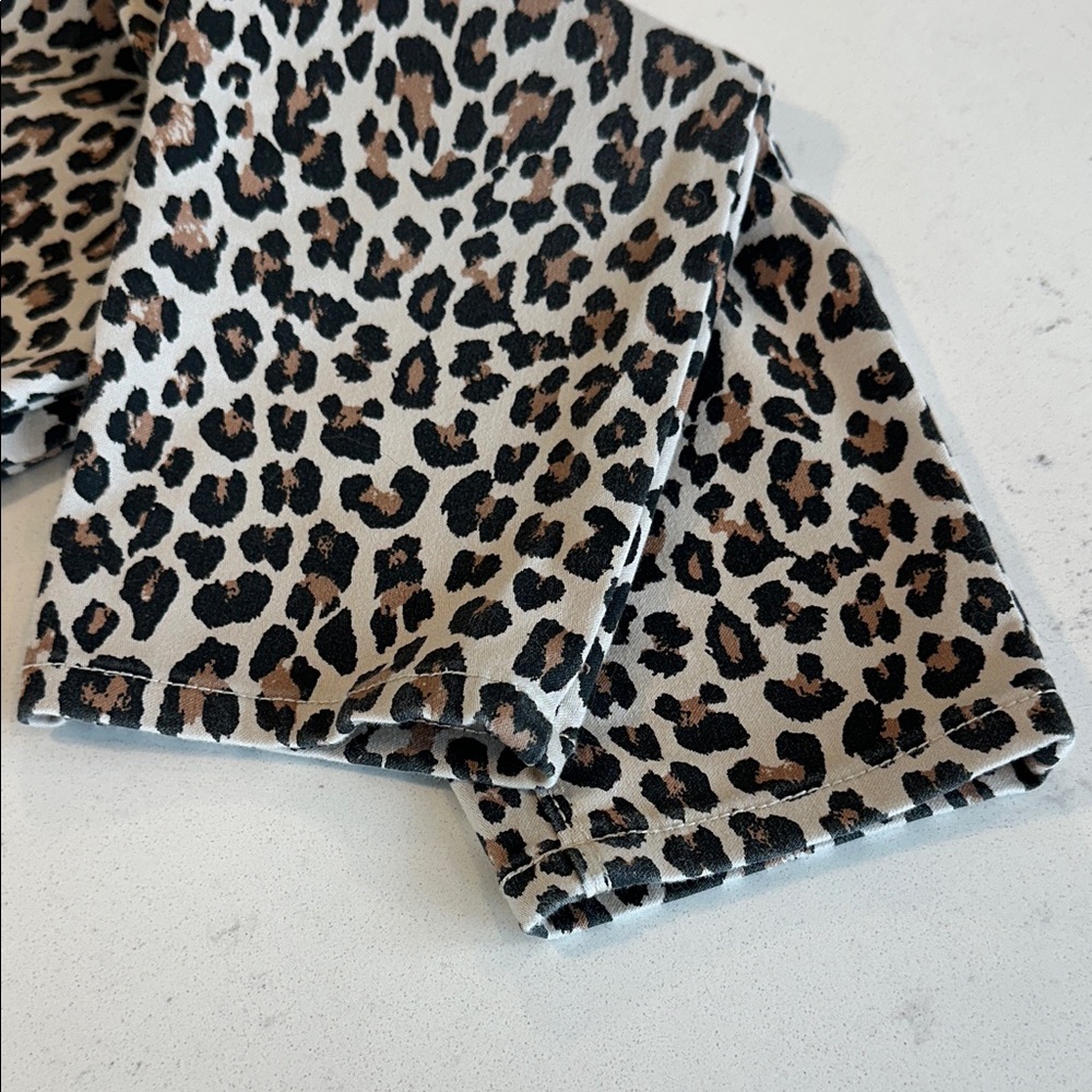Design Lab Leopard Print Jeans - Picture 6 of 11